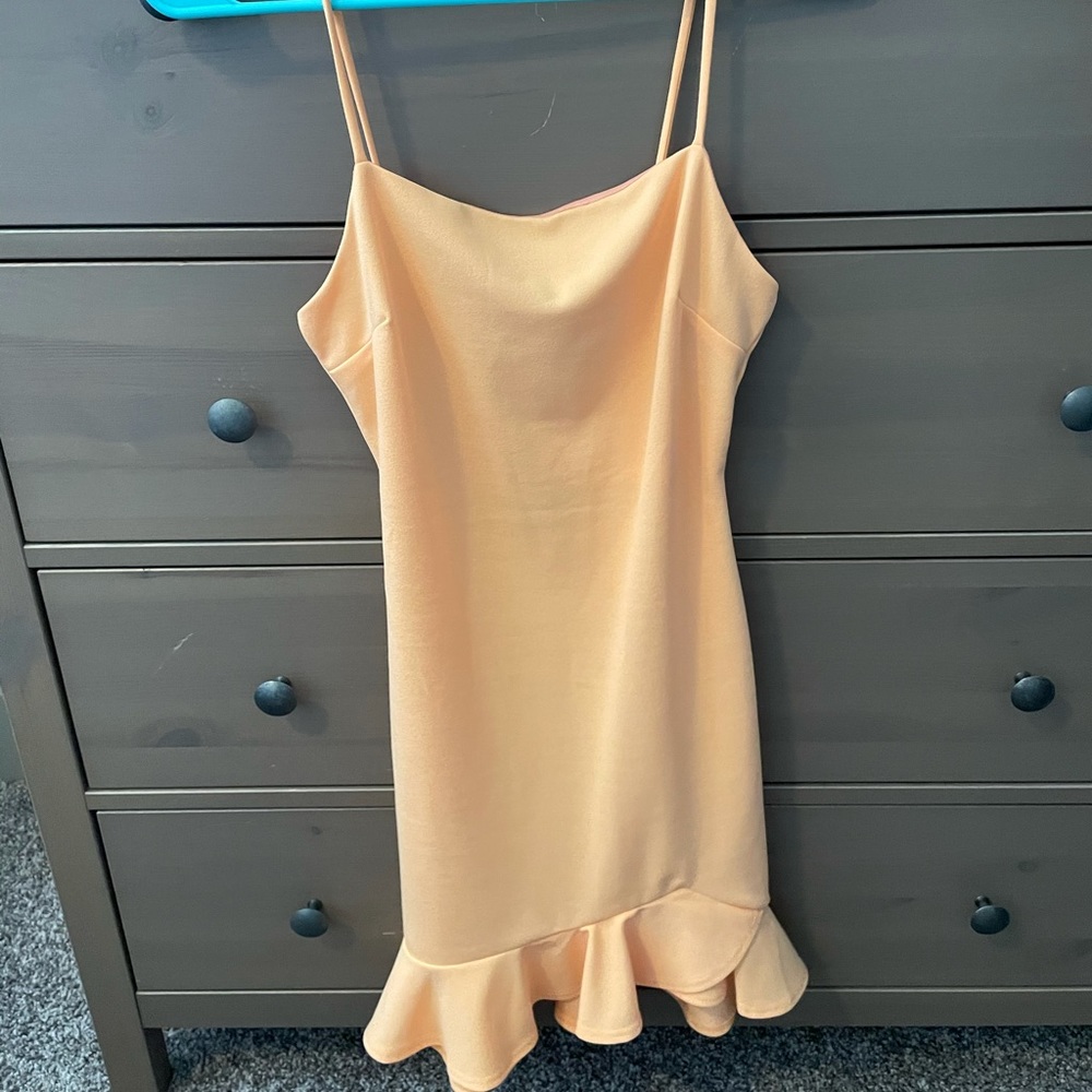 Adorable orange dress